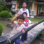 At the hotel